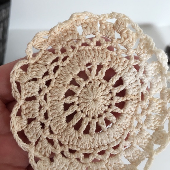 10 handmade crochet coasters - Picture 2 of 8
